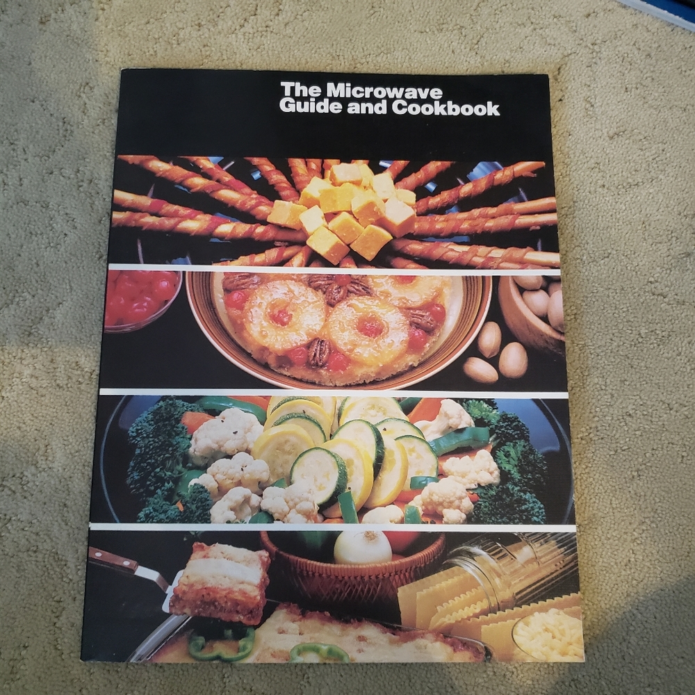 Vintage The Microwave Guide And Cookbook Recipes by General Electric